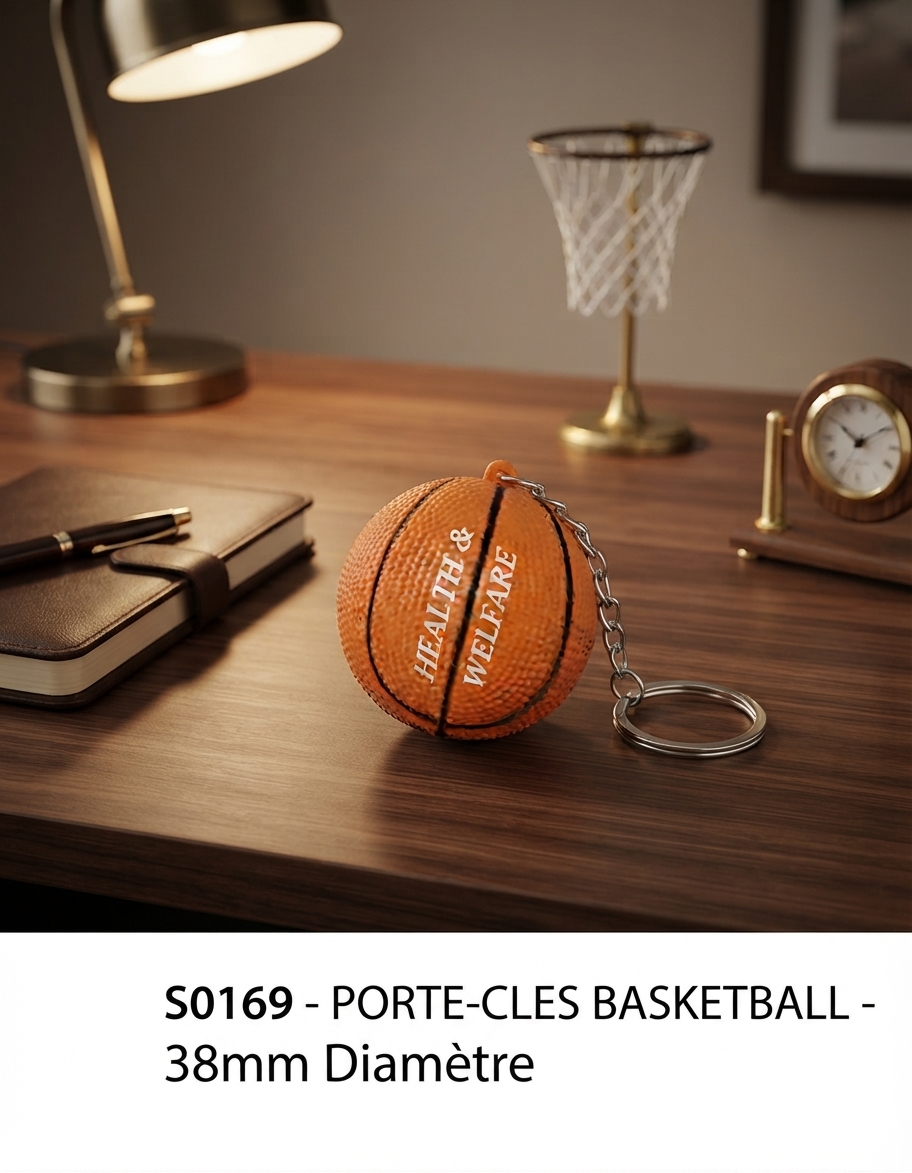 basketball porte cles antistress