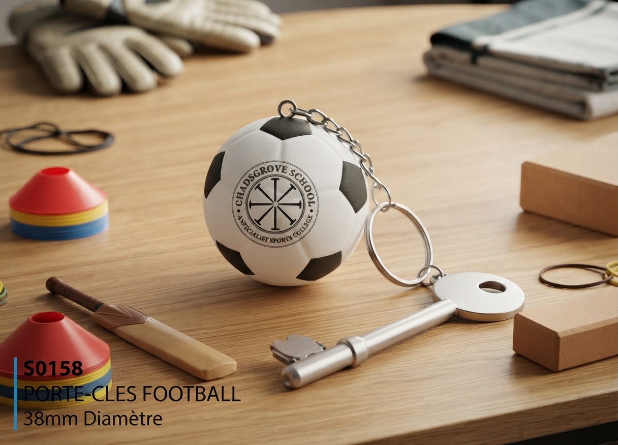 porte cles football