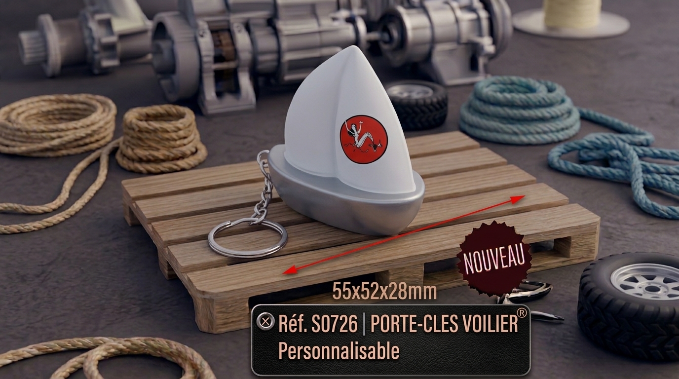 voilier porte cles