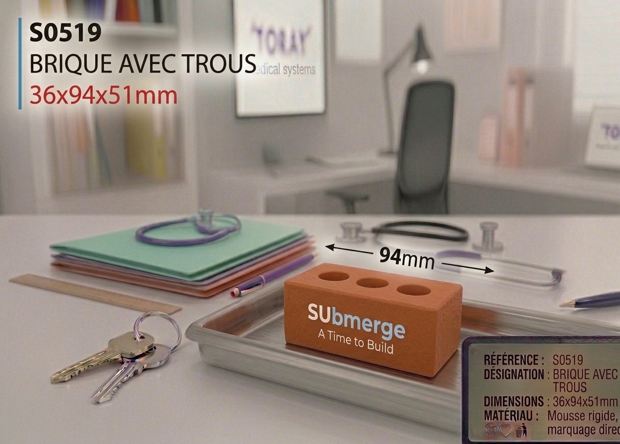 brique avec trou