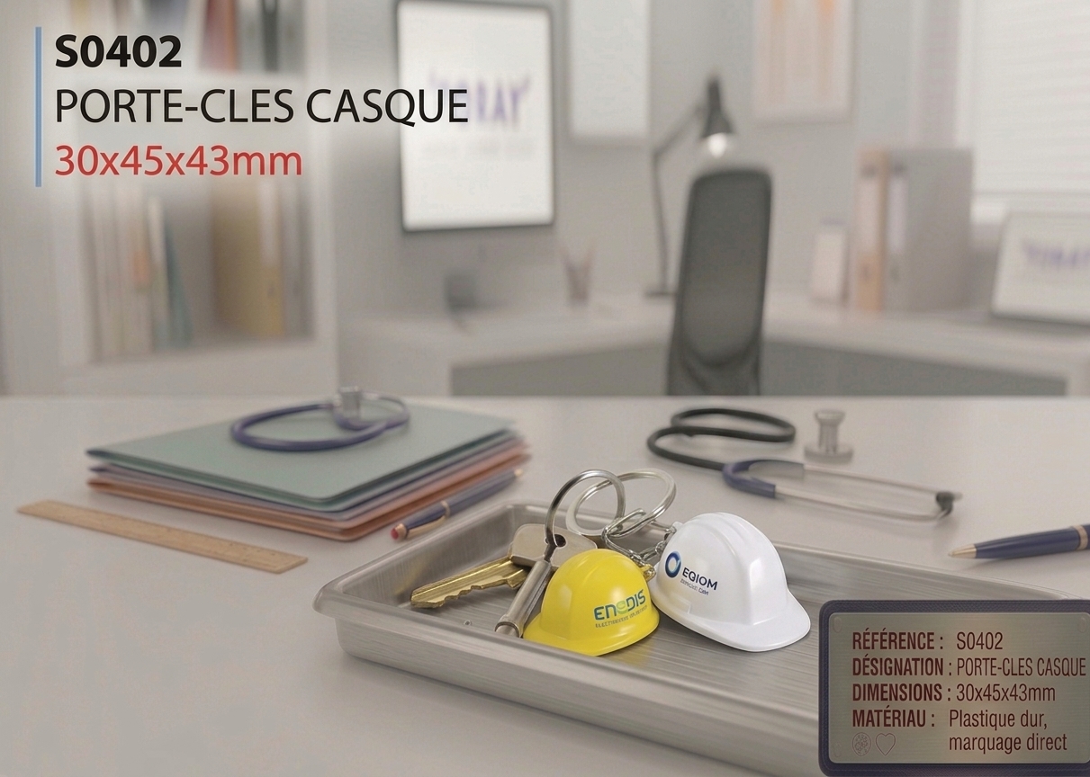 porte cles casque