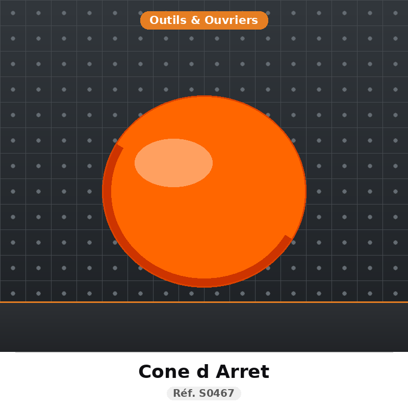 s0467 cone d arret