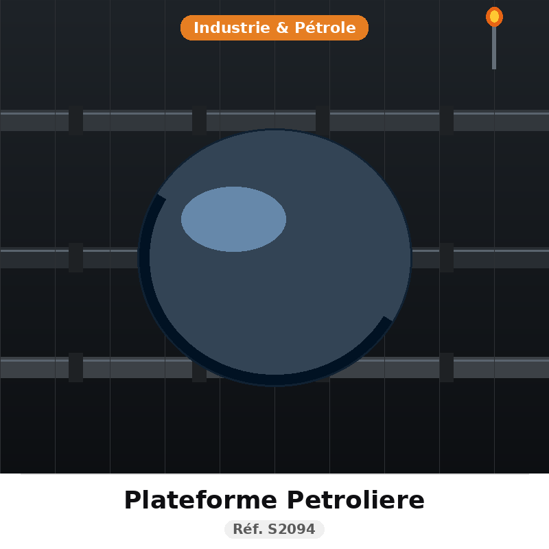s2094 plateforme petroliere