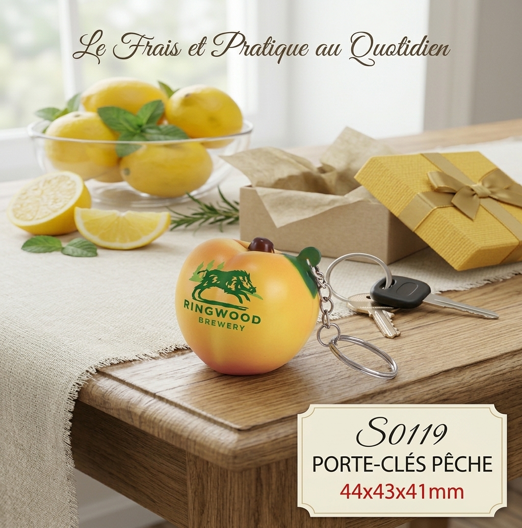 porte cles peche antistress