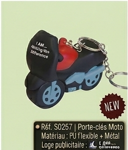 transport bon 2 10 porte cles moto