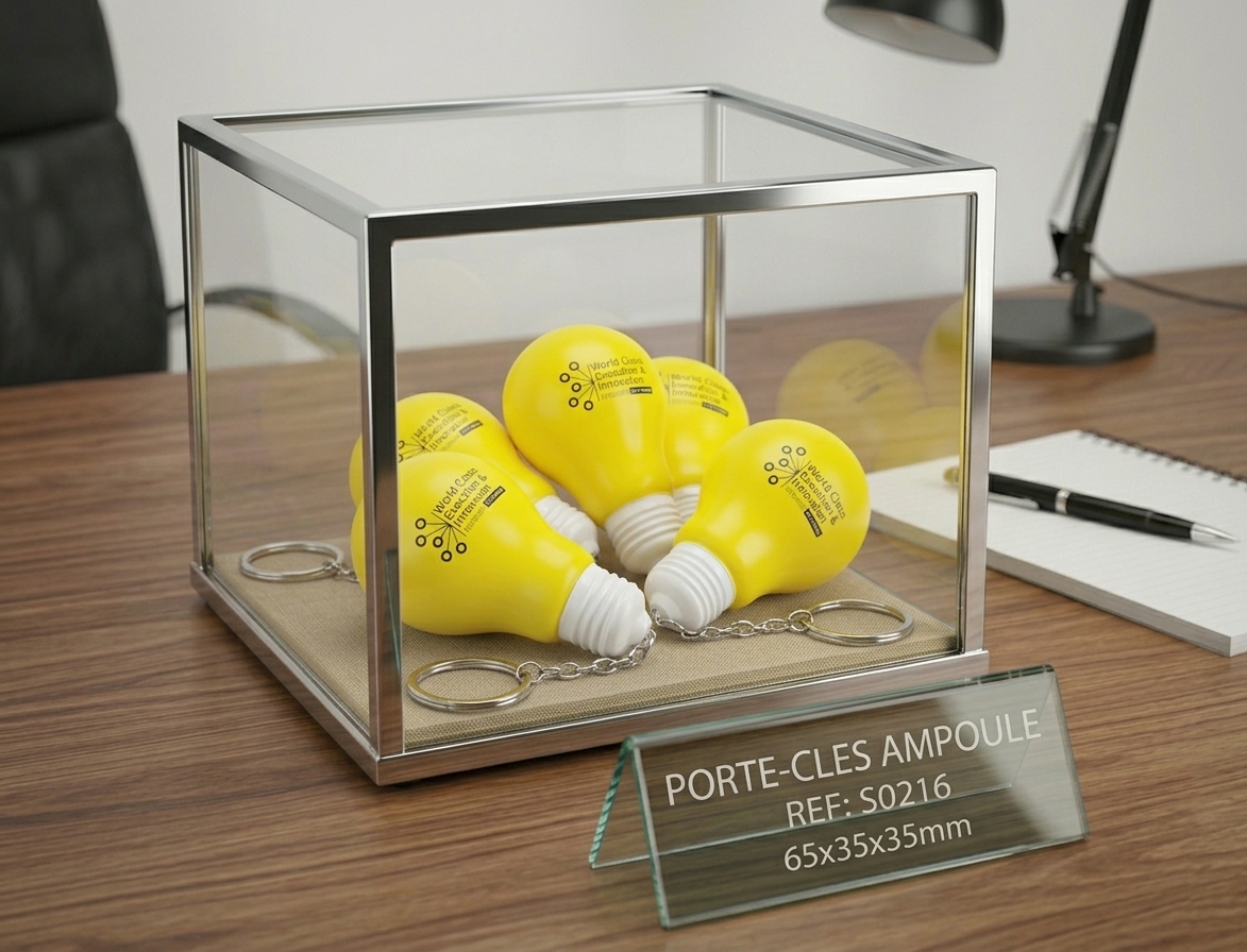 porte cles ampoule antistress